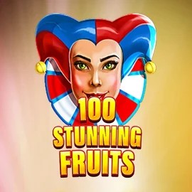 100 Stunning Fruits online game logo by SYNOT Games on caseacasinoo.de