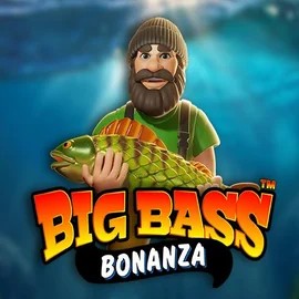 Official Slots logo: Big Bass Bonanza by Pragmatic Play at Casea Casino
