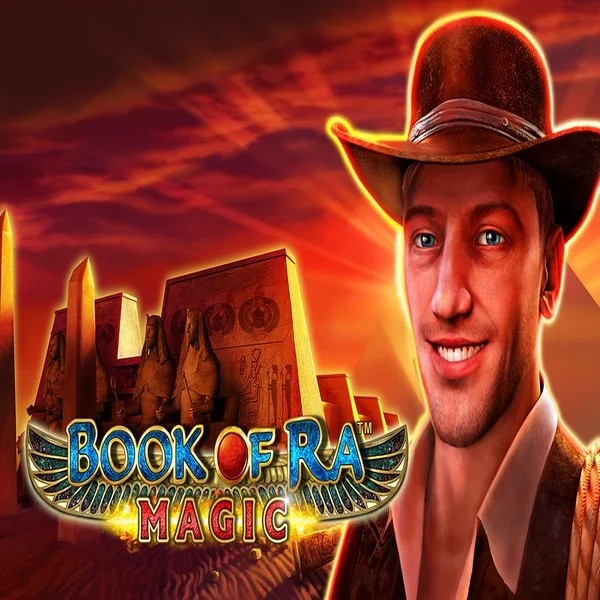 Book of Ra Magic game by Greentube – logo hosted on Casea Casino