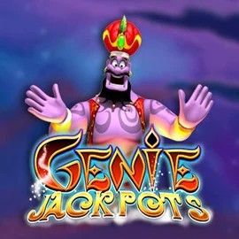 Official Jackpots logo: Genie Jackpots by Blueprint Gaming at Casea Casino
