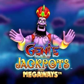 Genie Jackpots Megaways by Blueprint Gaming, showcased at caseacasinoo.de – game logo