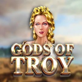 Gods of Troy slot logo by Red Tiger Gaming at Casea Casino