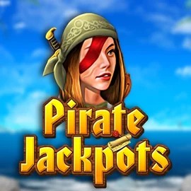 Pirate Jackpots slot logo by Belatra Games at Casea Casino