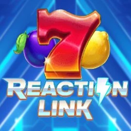 Reaction Link slot logo by Playtech at Casea CasinoReaction Link
