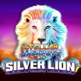 Try Stellar Jackpots with Silver Lion slot by Lightning Box Game on caseacasinoo.de – logo image